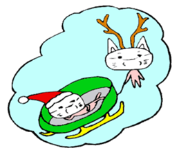 Laura-2-umetaro  Christmas and New Year sticker #2230757