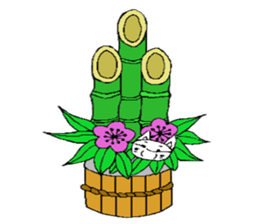 Laura-2-umetaro  Christmas and New Year sticker #2230768