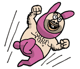 Monsieur bunny sticker #2230864