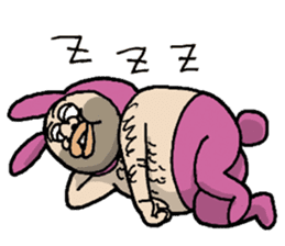 Monsieur bunny sticker #2230870