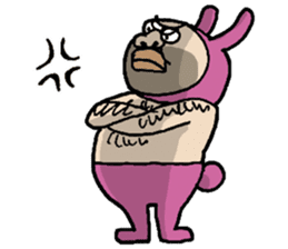 Monsieur bunny sticker #2230872