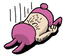 Monsieur bunny sticker #2230875