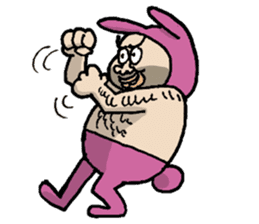 Monsieur bunny sticker #2230879