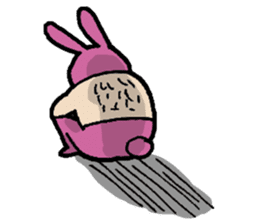 Monsieur bunny sticker #2230891
