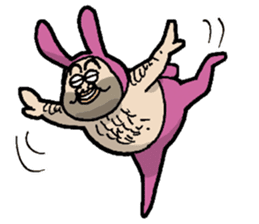 Monsieur bunny sticker #2230897