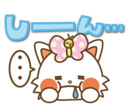 The Lovely life of a cat and a butterfly sticker #2231009