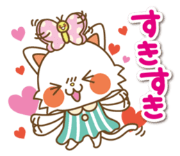 The Lovely life of a cat and a butterfly sticker #2231014