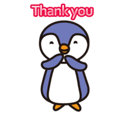 Mr.Penguin English version sticker #2232072