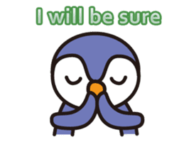 Mr.Penguin English version sticker #2232091