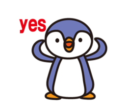 Mr.Penguin English version sticker #2232100