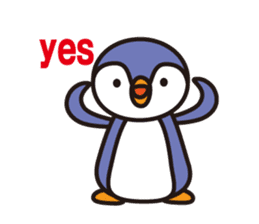 Mr.Penguin English version sticker #2232100