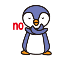 Mr.Penguin English version sticker #2232101