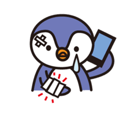 Mr.Penguin English version sticker #2232103