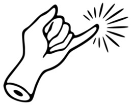 Cool Hand Gesture sticker #2232162