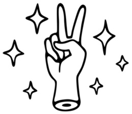 Cool Hand Gesture sticker #2232163