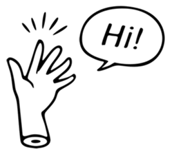 Cool Hand Gesture sticker #2232166