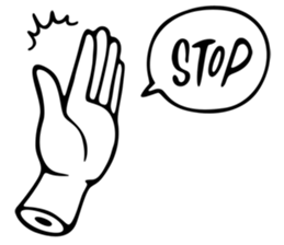 Cool Hand Gesture sticker #2232168
