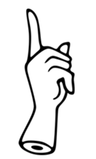 Cool Hand Gesture sticker #2232172