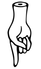 Cool Hand Gesture sticker #2232173