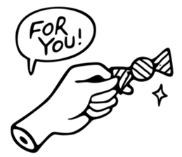 Cool Hand Gesture sticker #2232179