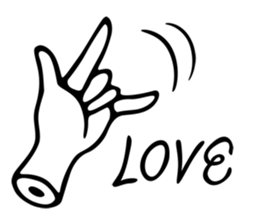 Cool Hand Gesture sticker #2232182