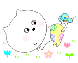 Cat wearing pants sticker #2232223