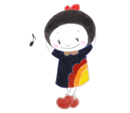 Everyday "Hana" sticker #2232624