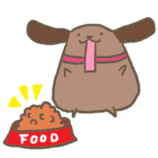 Hearty dog sticker #2232829