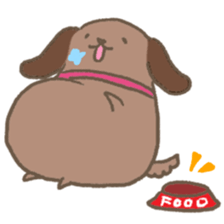 Hearty dog sticker #2232830