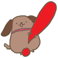 Hearty dog sticker #2232859