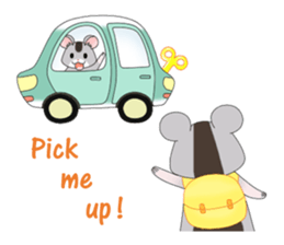 My Pet Mouses - Social Activities ENG sticker #2232979
