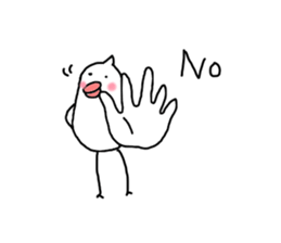 Irritation paddybird sticker #2233097