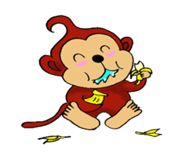 "Lavie" The monkey second edition sticker #2233110