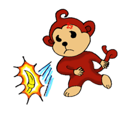 "Lavie" The monkey second edition sticker #2233113