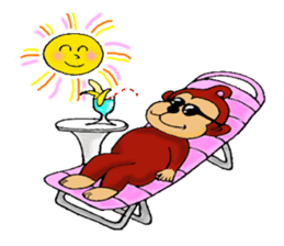 "Lavie" The monkey second edition sticker #2233118