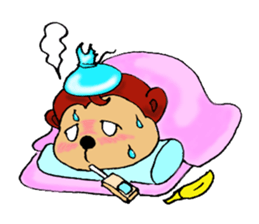 "Lavie" The monkey second edition sticker #2233123