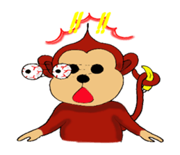 "Lavie" The monkey second edition sticker #2233132