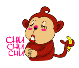 "Lavie" The monkey second edition sticker #2233135