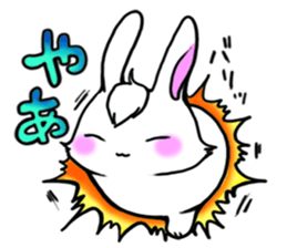 Bangs Rabbit 1 sticker #2234030
