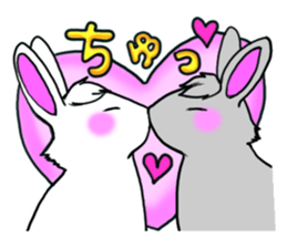 Bangs Rabbit 1 sticker #2234041