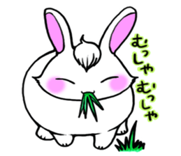Bangs Rabbit 1 sticker #2234045