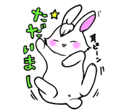 Bangs Rabbit 1 sticker #2234053