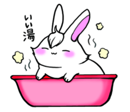 Bangs Rabbit 1 sticker #2234056