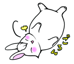 Bangs Rabbit 1 sticker #2234061