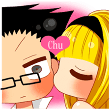 Daily life of a businessman and a girl sticker #2234582