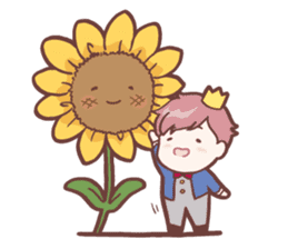 Little Sunflower Prince sticker #2234716