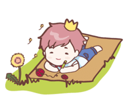 Little Sunflower Prince sticker #2234726