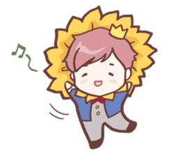 Little Sunflower Prince sticker #2234731