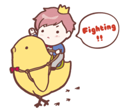 Little Sunflower Prince sticker #2234737