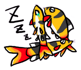 Tropical fish's sticker sticker #2234951
